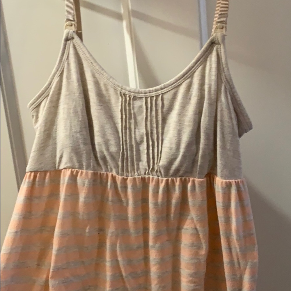 Maternity/nursing night gown